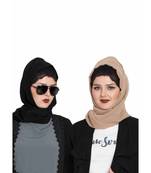 Set Of Two Stole Hijabs In Soft And Super Fine Georgette