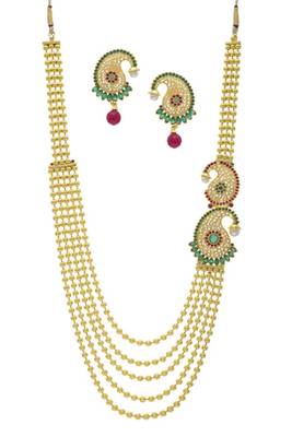 Classice Designer Side Piece Necklace Set 1