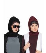 Set Of Two Stole Hijabs In Soft And Super Fine Georgette