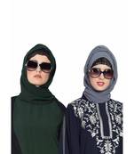 Set Of Two Stole Hijabs In Soft And Super Fine Georgette