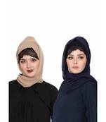 Set Of Two Stole Hijabs In Soft And Super Fine Georgette