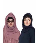 Set Of Two Stole Hijabs In Soft And Super Fine Georgette