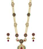 Antique Golden Long Necklace Set