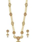 Antique Golden Long Necklace Set