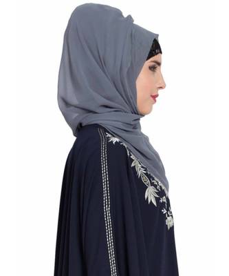 Set Of Three Stole Hijabs In Soft And Super Fine Georgette 5