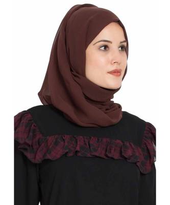 Set Of Three Stole Hijabs In Soft And Super Fine Georgette 5