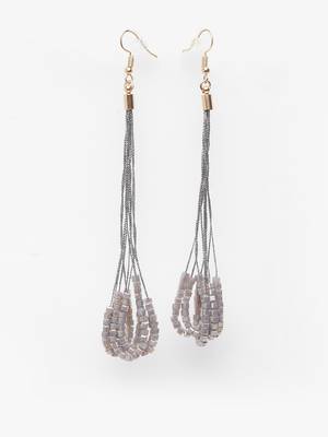 Grey crystal danglers-drops 3