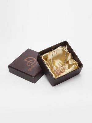 Brown crystal danglers-drops 3