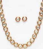 Red crystal necklace-sets