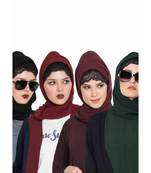 Set Of Four Stole Hijabs In Soft And Super Fine Georgette