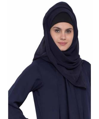Set Of Four Stole Hijabs In Soft And Super Fine Georgette 3