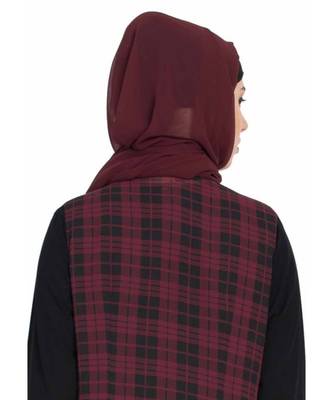 Set Of Four Stole Hijabs In Soft And Super Fine Georgette 5