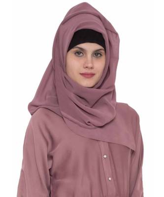 Set Of Four Stole Hijabs In Soft And Super Fine Georgette 3