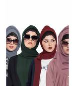 Set Of Four Stole Hijabs In Soft And Super Fine Georgette