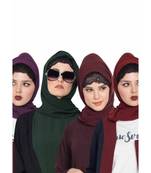 Set Of Four Stole Hijabs In Soft And Super Fine Georgette