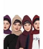 Set Of Four Stole Hijabs In Soft And Super Fine Georgette
