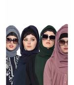 Set Of Four Stole Hijabs In Soft And Super Fine Georgette
