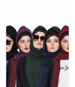 Set Of Five Stole Hijabs In Soft And Super Fine Georgette