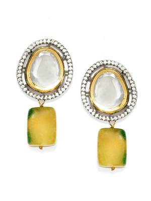 Yellow pearl necklace-sets 2