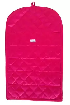 atorakushon Satin Fabric Cosmetic Makeup Pouch Payal Chain Wrist Watch Jewelry Organizer  Pack of 3 (Pink)