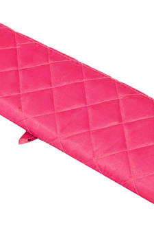 atorakushon Satin Fabric Cosmetic Makeup Pouch Payal Chain Wrist Watch Jewelry Organizer  Pack of 3 (Pink)