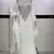 white georgette moroccan islamic dubai kaftan farasha zari and stone work dress