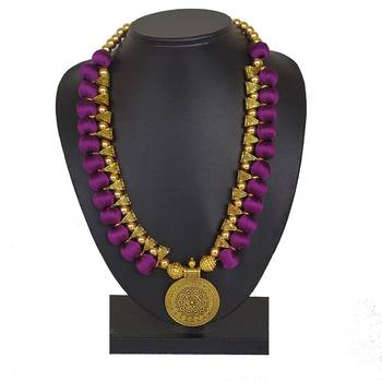 Purple Statement Jewellery 1