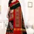 Black Embroidered Cotton Silk Saree With Blouse