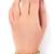 Daily Wear Gold Finish Adjustable Bracelet In White Stone