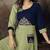 Light-parrot-green embroidered rayon party-wear-kurtis