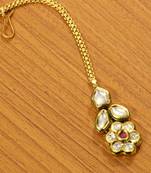 Red Ruby       Maang-Tikka