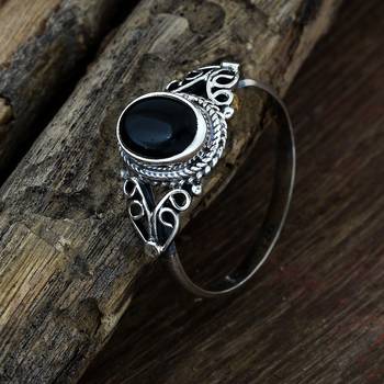 Black Onyx 925 Sterling Silver Rings 2