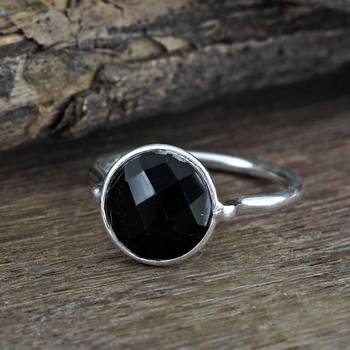 Black Onyx 925 Sterling Silver Rings 3