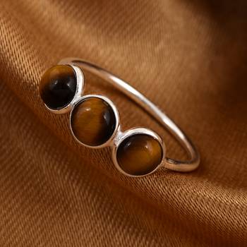 Multicolor Crystal 925 Sterling Silver Rings 5