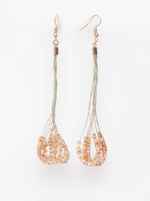 Brown crystal danglers-drops 4