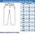 Blue plain polyester palazzo-pants