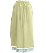 Cream plain viscose palazzo-pants