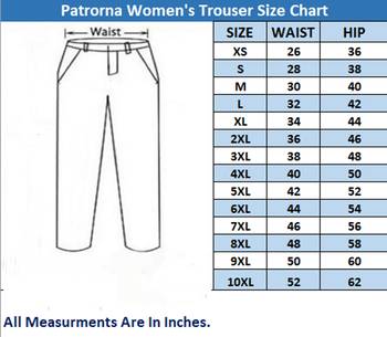 Blue embroidered polyester trousers 3