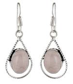 Pink quartz  earrings