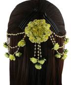 Yellow hair-accessories