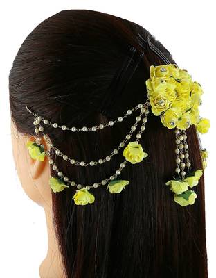 Yellow hair-accessories 2