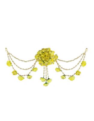 Yellow hair-accessories 3