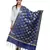 Women's blue Banarasi Kora Silk Zari Dupatta