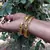Gold Plated Traditional Designer Plain Bangles Set Of 2