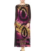 Multicolor Embroidered Georgette Party Wear Kurti