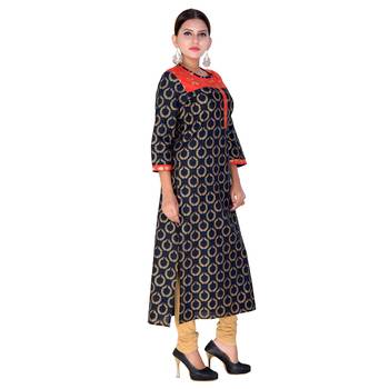 Women multicolor Printed Straight Kurta 2