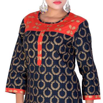 Women multicolor Printed Straight Kurta 3