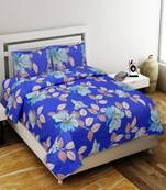 Multicolour Double Bed Sheet With Pillow Cover