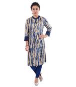 Women multicolor Dyed Straight Kurta