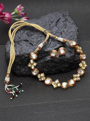 Red Crystal Necklace Sets 3
